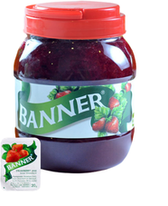 Banner Strawberry Jam