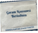 Garam Beryodium Saset